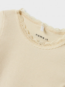 NAME IT Modal Body Kortærmet Kab Summer Sand